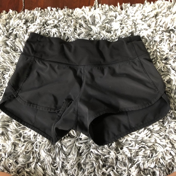 lululemon athletica Pants - Lulu Lemon Black Running Shorts